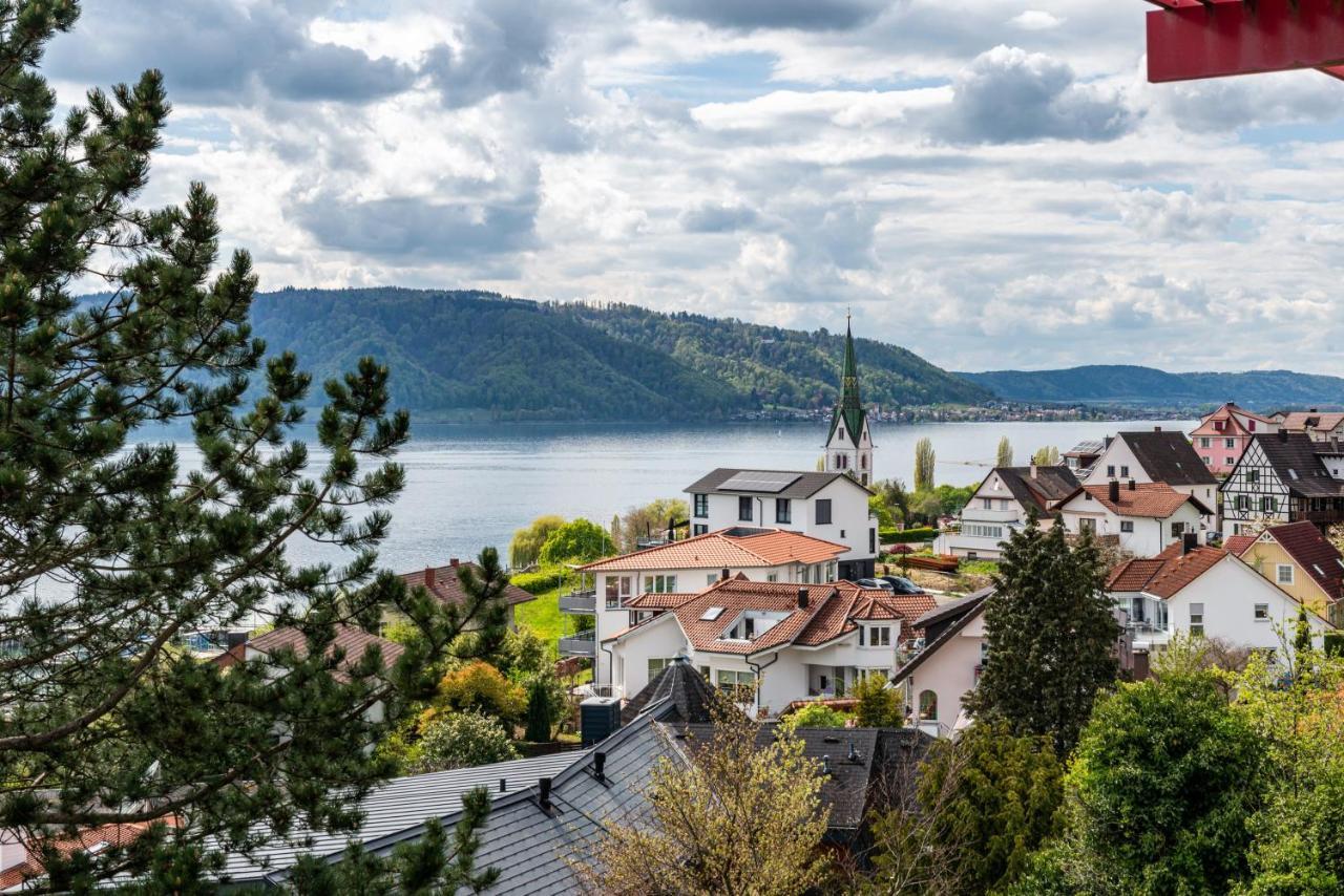 Adlerhorst über dem Bodensee Villa Sipplingen Exterior foto