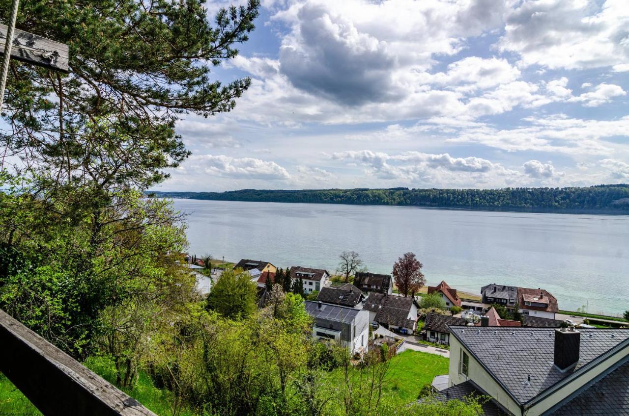 Adlerhorst über dem Bodensee Villa Sipplingen Exterior foto